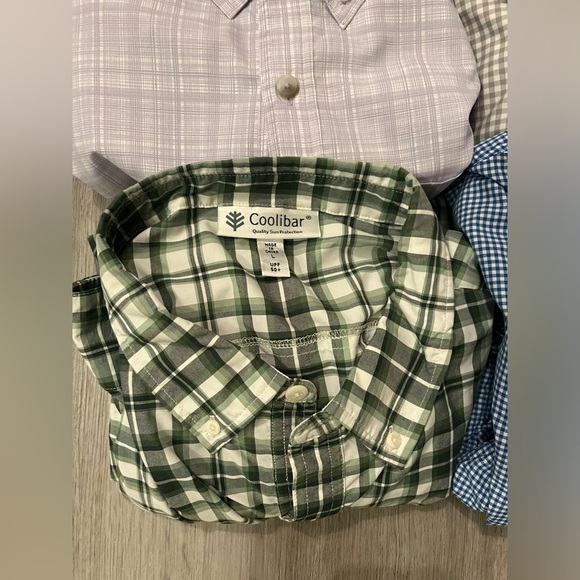 Lot of Six Coolibar long Sleeve Button down Shirts - Picture 10 of 10
